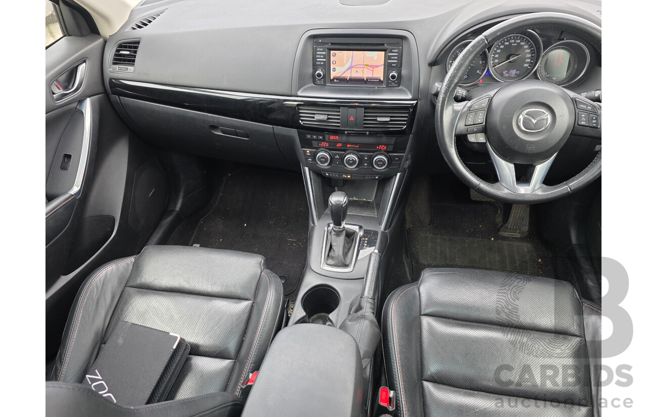 8/2014 Mazda Cx-5 Akera (AWD) MY13 UPGRADE 4d Wagon White Turbo Diesel 2.2L