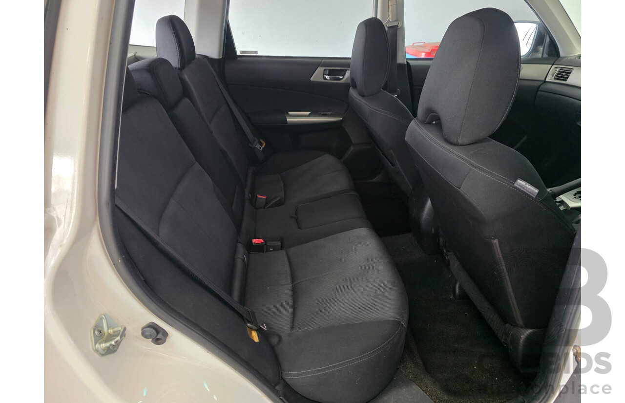 9/2010 Subaru Forester XS (AWD) MY10 4d Wagon White 2.5L
