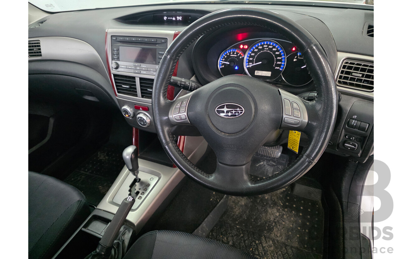 9/2010 Subaru Forester XS (AWD) MY10 4d Wagon White 2.5L