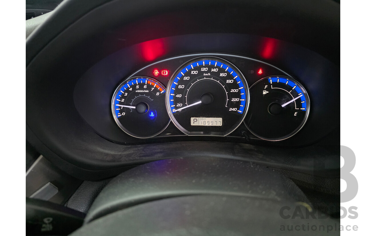 9/2010 Subaru Forester XS (AWD) MY10 4d Wagon White 2.5L