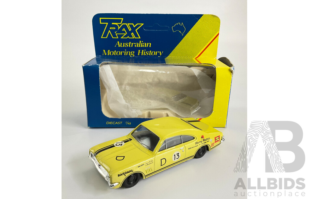 Trax Holden Monaro GTS 1968 1:43 Scale Diecast Model 8004B