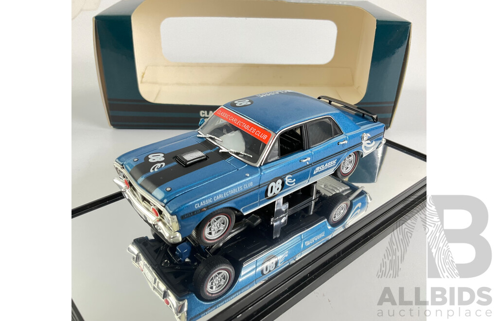 Classic Carlectables Diecast 1971 XY Ford Falcon, 2008 Club Car - 1:43 Scale