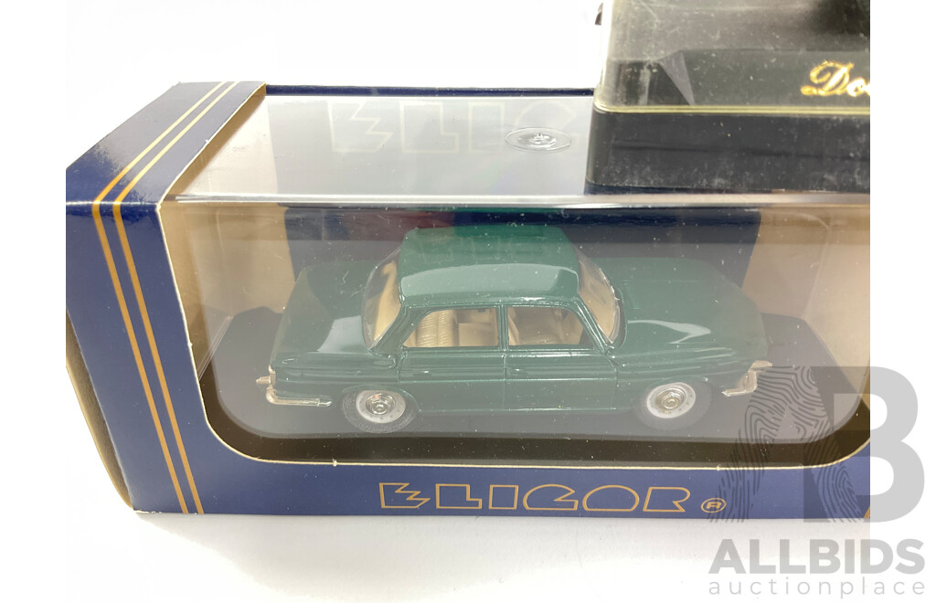 Solido Diecast Ferrari F550 Marnello, Dodge Plateau Pepsi Pickup and Elicar BMW 2000