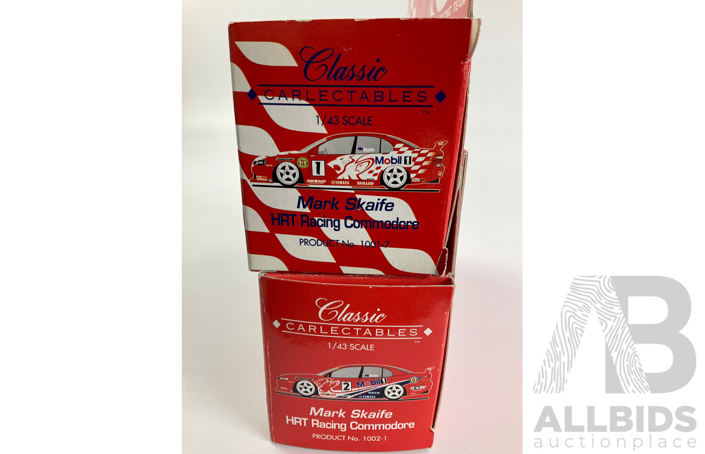 Two Classic Carlectables Diecast Holden Commodores, Mark Skaife - 1:43 Scale