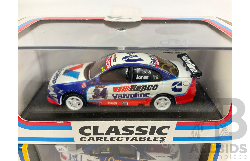 Classic Carlectables Diecast Holden VZ Commodore, Gary Rogers Motorsport and Ford Falcon FPR