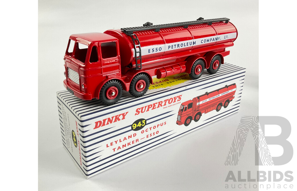 Dinky Super Toys Diecast Leyland Octopus Esso Tanker