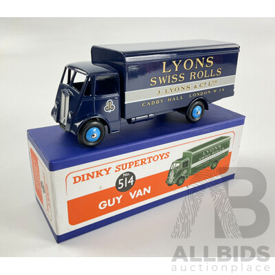 Dinky Super Toys Diecast Guy Van, Lyons Swiss Rolls