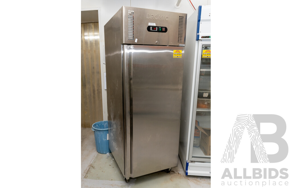 Bromic Stainless Steel Upright 650L Freezer