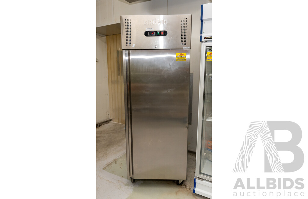 Bromic Stainless Steel Upright 650L Freezer