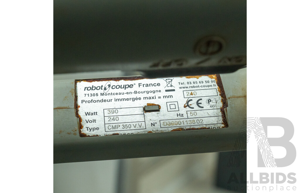 CMP 350V.V Robot Coupe Stick Blender