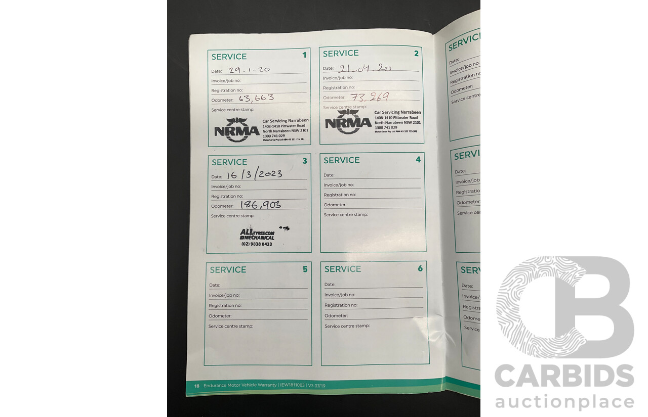 10/2015 Holden Colorado LS (4x4) RG MY16 Space C/Chas Summit White Turbo Diesel 2.8L
