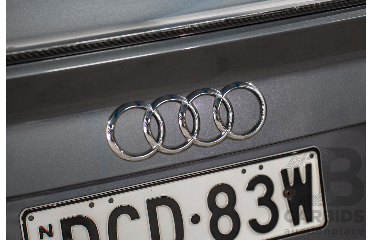 8/2015 Audi A3 1.8 TFSI Ambition Quattro 8V MY16 4d Sedan Monsoon Grey Metallic Turbo 1.8L