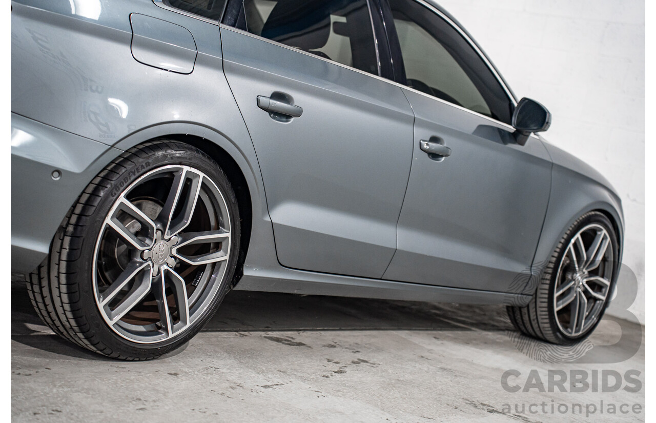 8/2015 Audi A3 1.8 TFSI Ambition Quattro 8V MY16 4d Sedan Monsoon Grey Metallic Turbo 1.8L