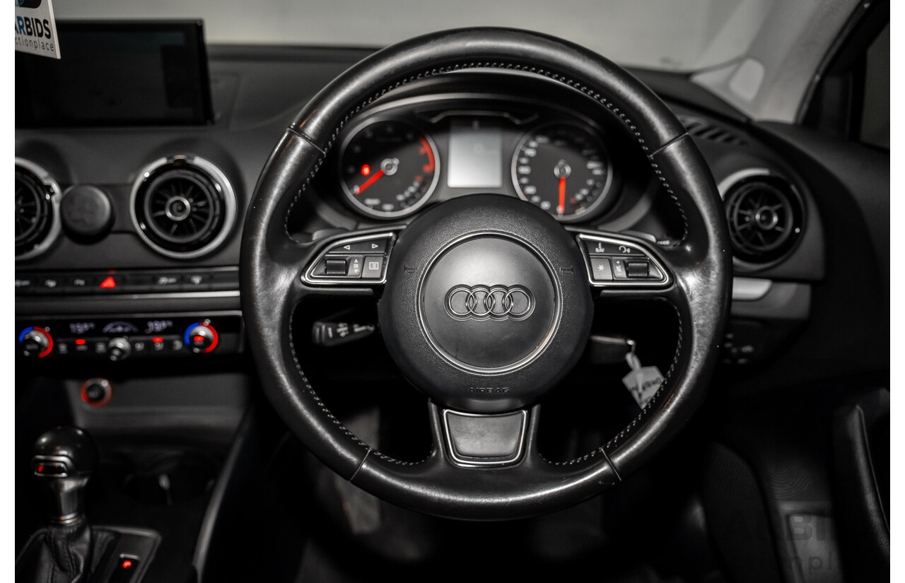 8/2015 Audi A3 1.8 TFSI Ambition Quattro 8V MY16 4d Sedan Monsoon Grey Metallic Turbo 1.8L
