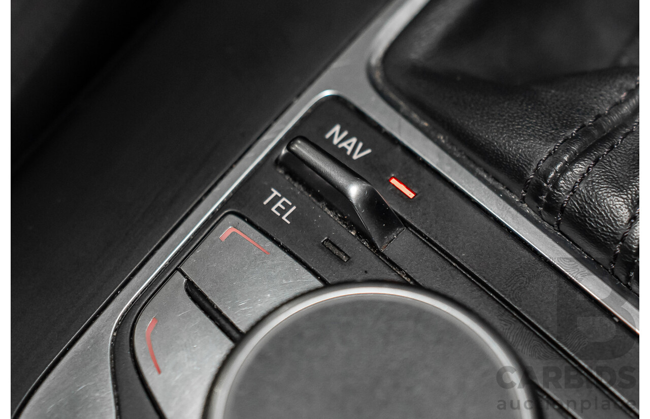 8/2015 Audi A3 1.8 TFSI Ambition Quattro 8V MY16 4d Sedan Monsoon Grey Metallic Turbo 1.8L