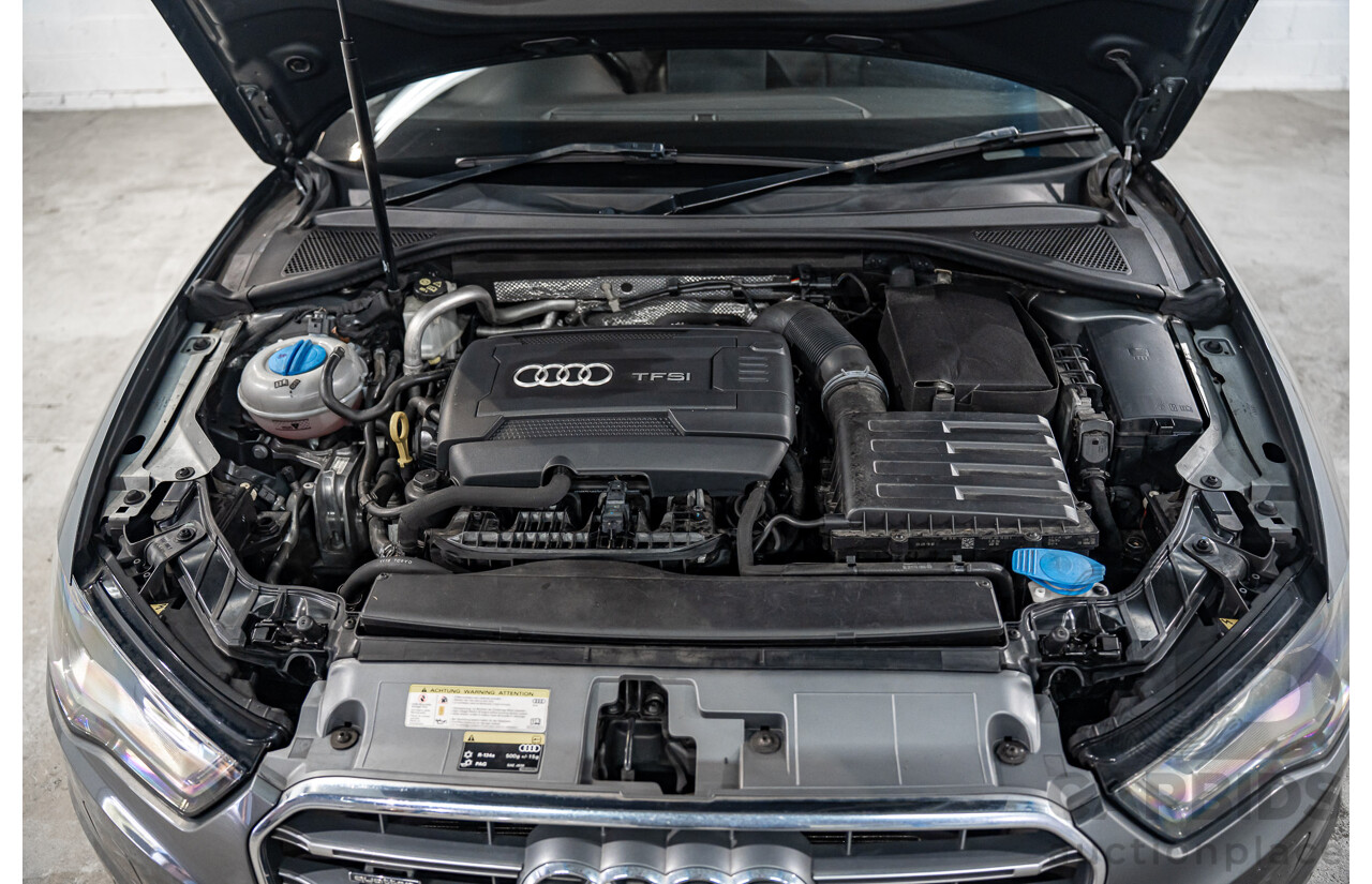 8/2015 Audi A3 1.8 TFSI Ambition Quattro 8V MY16 4d Sedan Monsoon Grey Metallic Turbo 1.8L