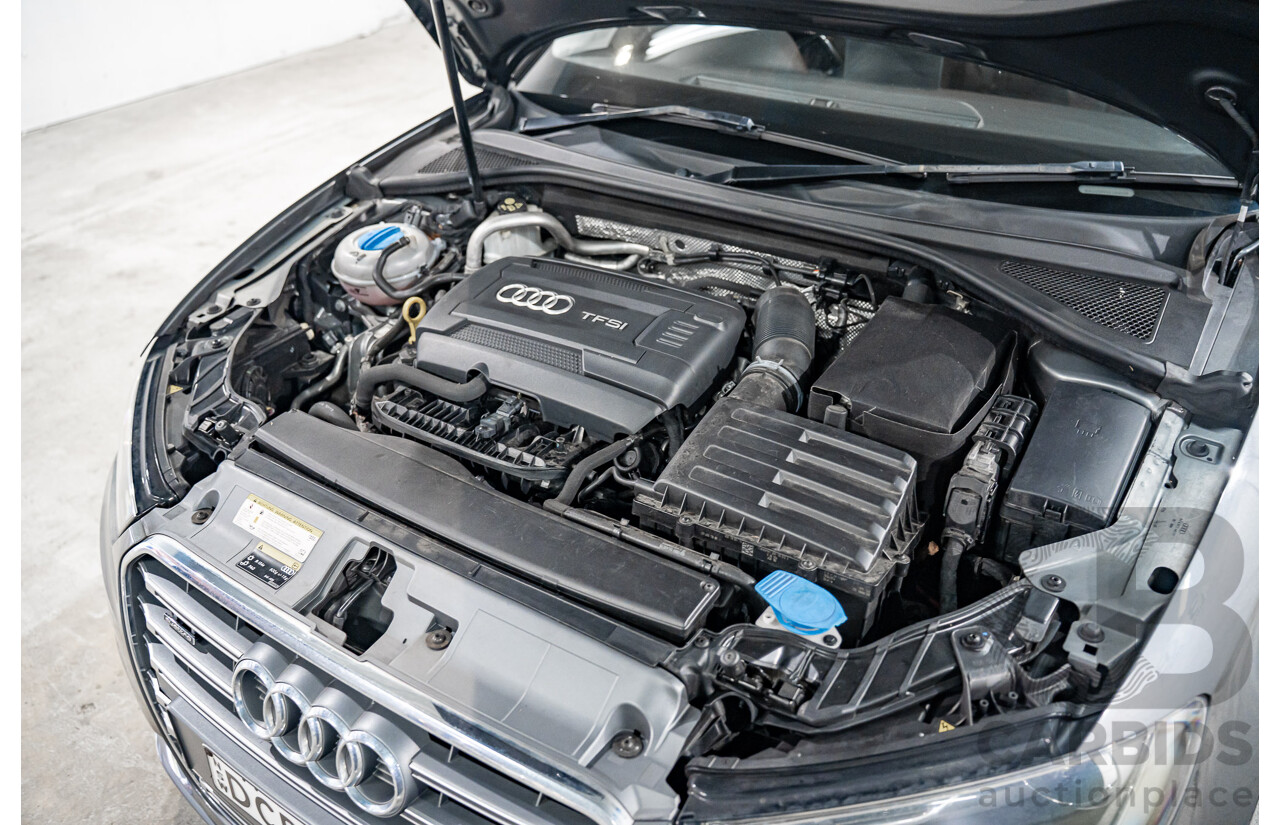 8/2015 Audi A3 1.8 TFSI Ambition Quattro 8V MY16 4d Sedan Monsoon Grey Metallic Turbo 1.8L