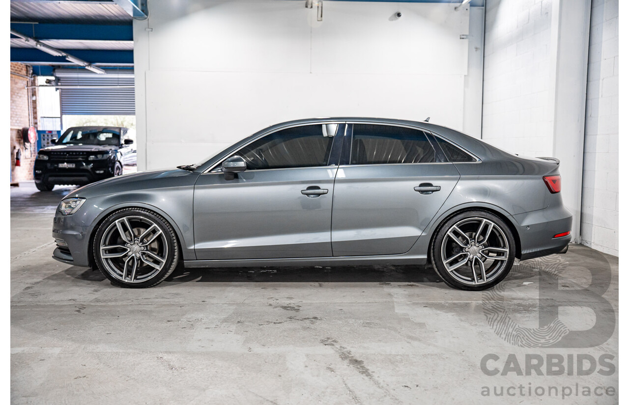8/2015 Audi A3 1.8 TFSI Ambition Quattro 8V MY16 4d Sedan Monsoon Grey Metallic Turbo 1.8L