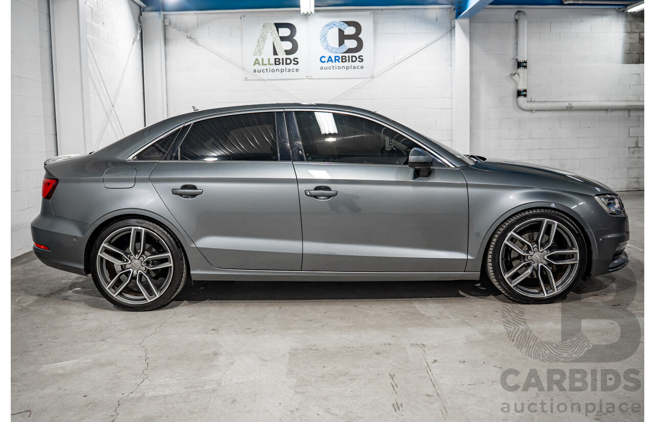 8/2015 Audi A3 1.8 TFSI Ambition Quattro 8V MY16 4d Sedan Monsoon Grey Metallic Turbo 1.8L