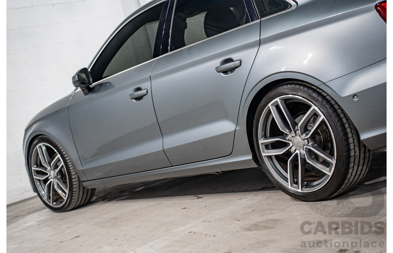 8/2015 Audi A3 1.8 TFSI Ambition Quattro 8V MY16 4d Sedan Monsoon Grey Metallic Turbo 1.8L