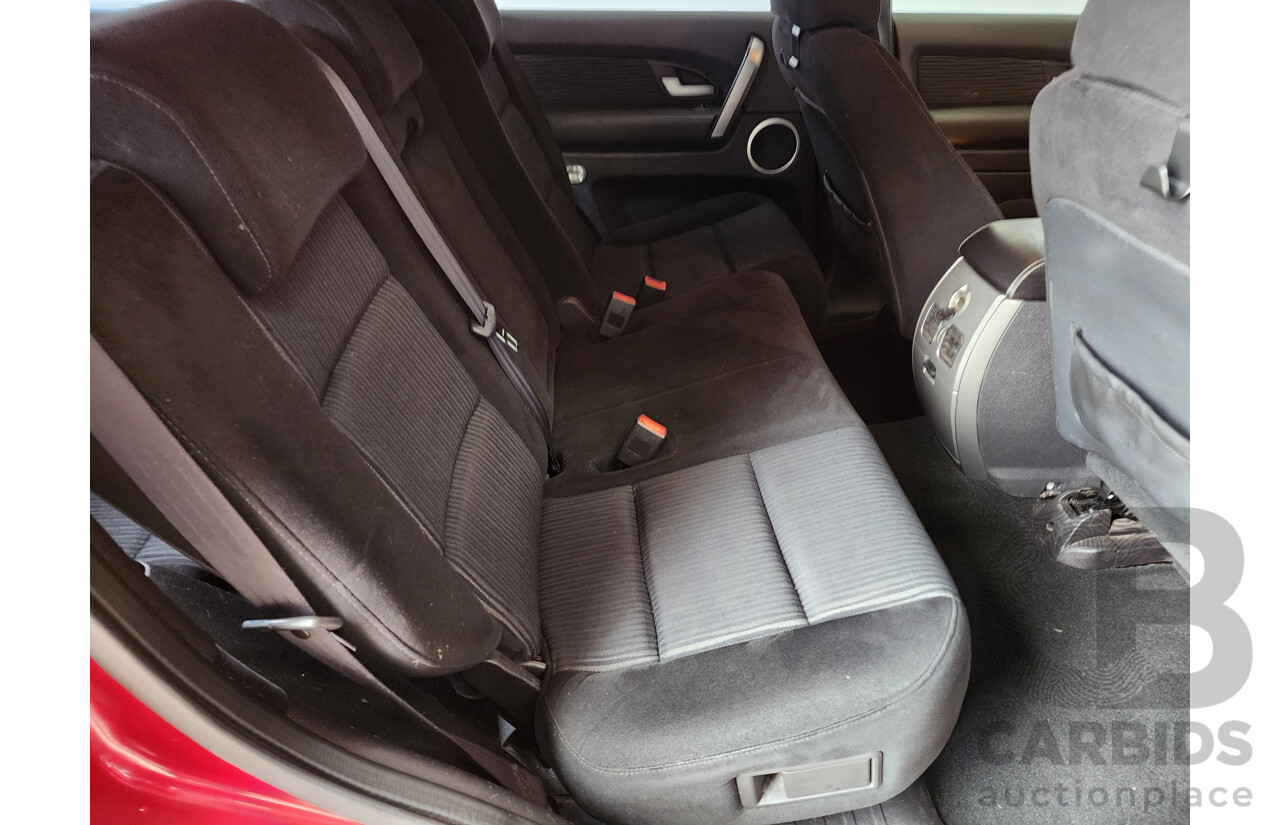 1/2010 Ford Territory TS (4x4) SY MKII 4d Wagon Red 4.0L