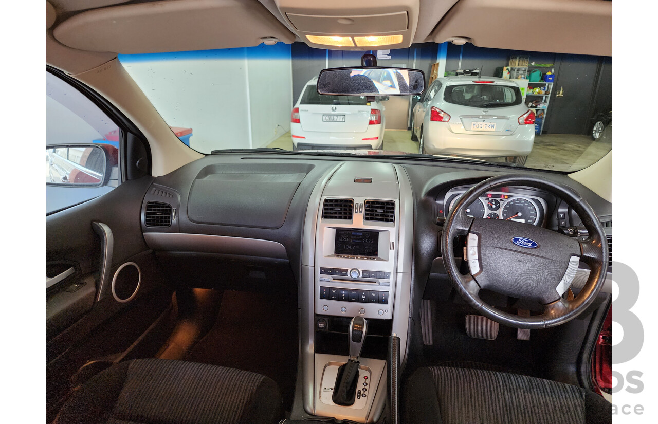 1/2010 Ford Territory TS (4x4) SY MKII 4d Wagon Red 4.0L