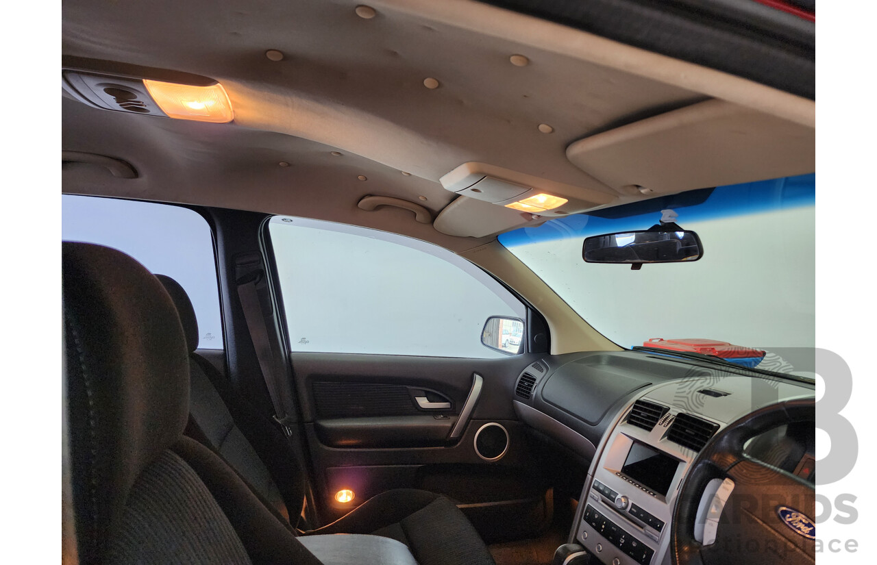 1/2010 Ford Territory TS (4x4) SY MKII 4d Wagon Red 4.0L