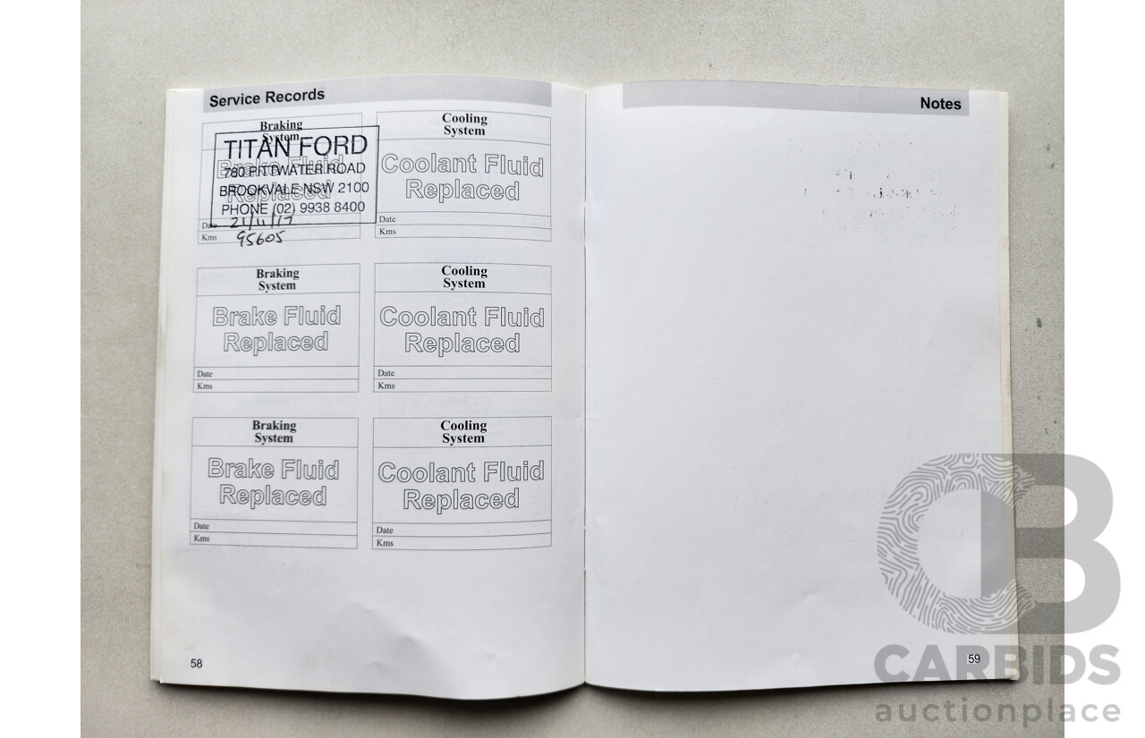 1/2010 Ford Territory TS (4x4) SY MKII 4d Wagon Red 4.0L