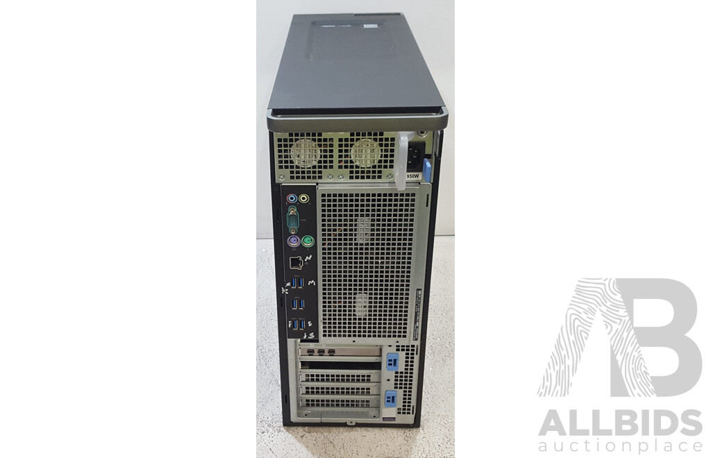 Dell Precision 7820 Tower Intel Xeon GOLD (6128) 3.40GHz-3.70GHz 6-Core CPU Workstation w/ NVIDIA Quadro P400