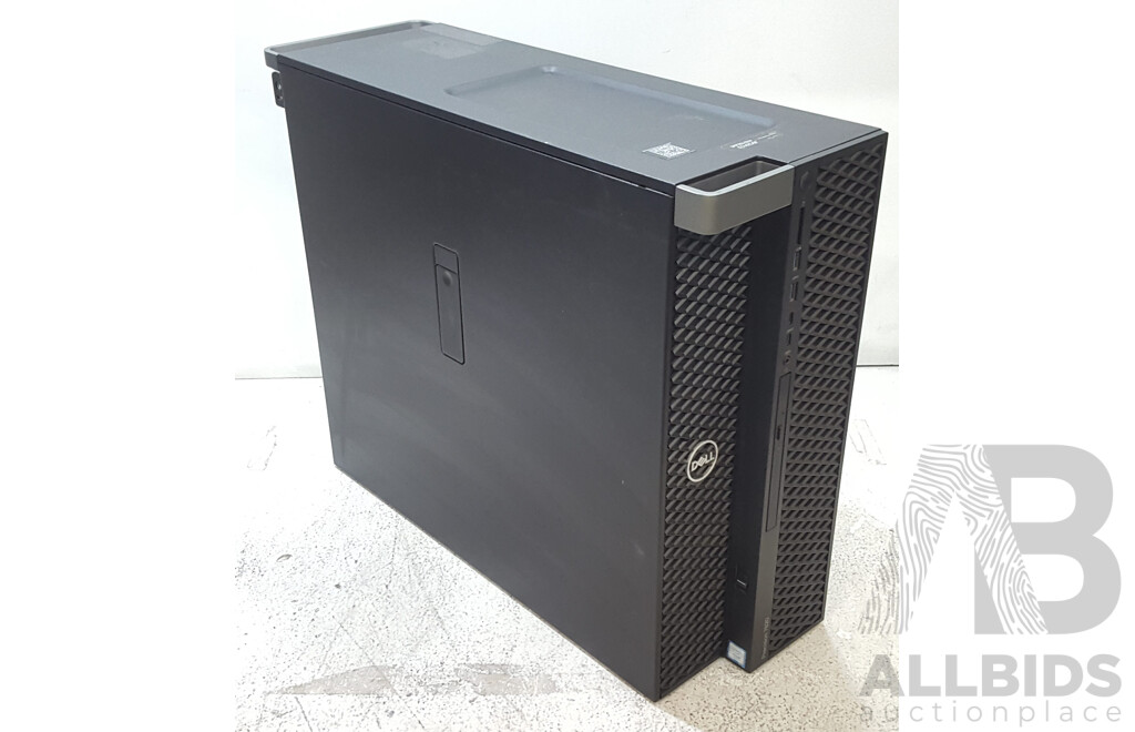 Dell Precision 7820 Tower Intel Xeon GOLD (6128) 3.40GHz-3.70GHz 6-Core CPU Workstation w/ NVIDIA Quadro P1000