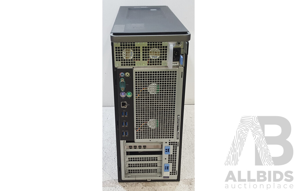 Dell Precision 7820 Tower Intel Xeon GOLD (6128) 3.40GHz-3.70GHz 6-Core CPU Workstation w/ NVIDIA Quadro P1000