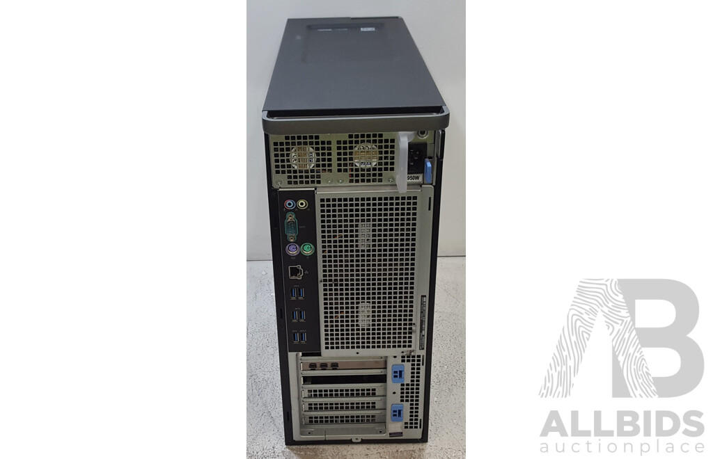 Dell Precision 7820 Tower Intel Xeon GOLD (6128) 3.40GHz-3.70GHz 6-Core CPU Workstation w/ NVIDIA Quadro P400