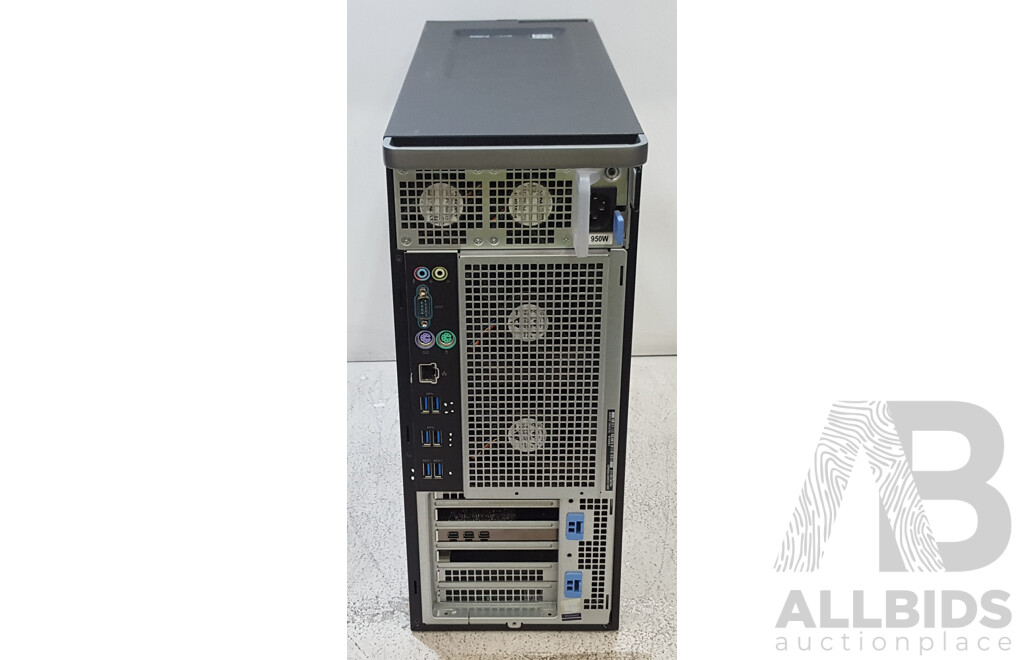 Dell Precision 7820 Tower Intel Xeon GOLD (6128) 3.40GHz-3.70GHz 6-Core CPU Workstation w/ NVIDIA Quadro P400