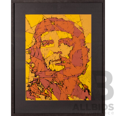 Artist Unknown, (20th Century, Cuban), Che Guevara, Offset Lithograph, 76 x 62 cm (frame)