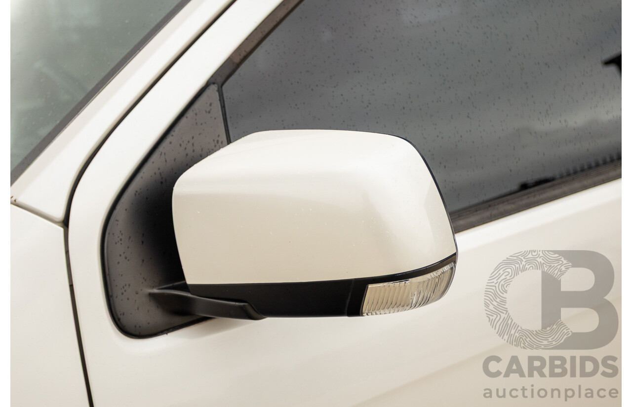 1/2014 Isuzu MU-X LS-M UC 4d Wagon White Turbo Diesel 3.0L - 7 seats