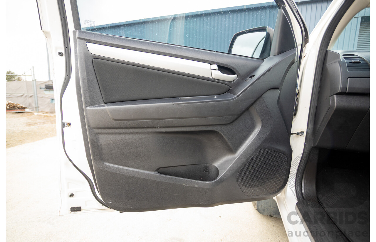 1/2014 Isuzu MU-X LS-M UC 4d Wagon White Turbo Diesel 3.0L - 7 seats