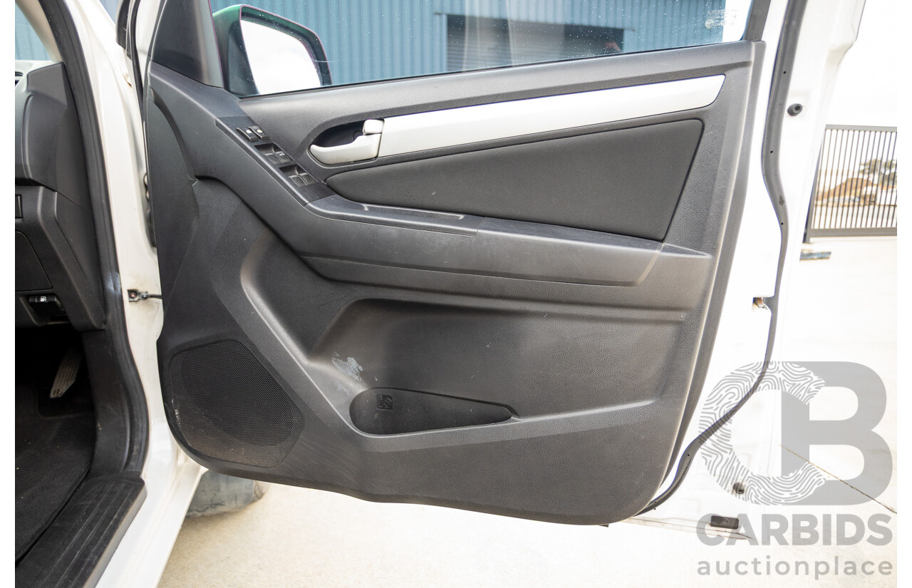 1/2014 Isuzu MU-X LS-M UC 4d Wagon White Turbo Diesel 3.0L - 7 seats