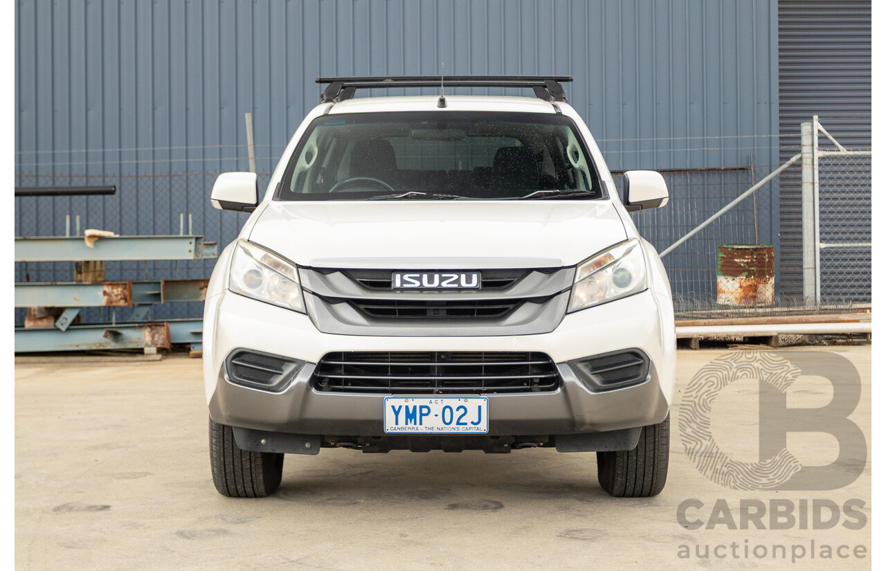 1/2014 Isuzu MU-X LS-M UC 4d Wagon White Turbo Diesel 3.0L - 7 seats