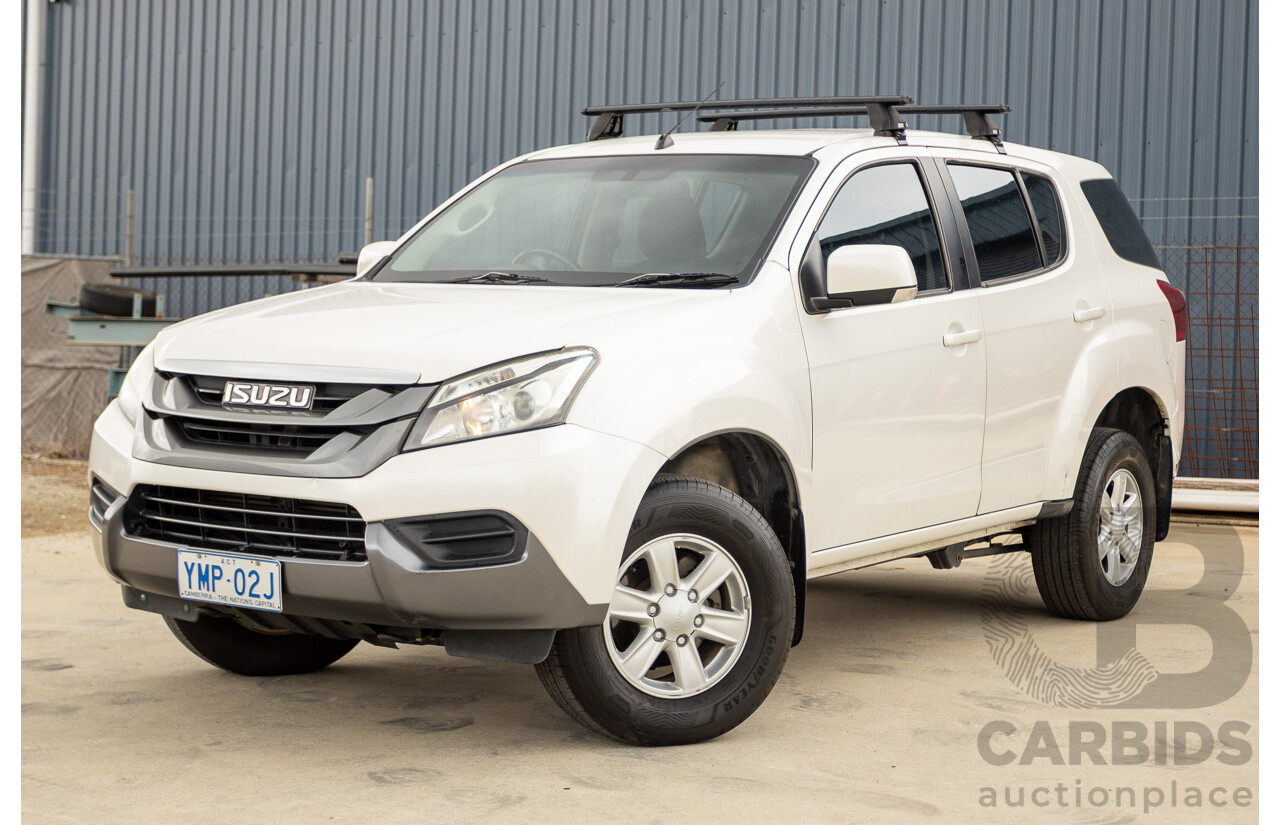 1/2014 Isuzu MU-X LS-M UC 4d Wagon White Turbo Diesel 3.0L - 7 seats