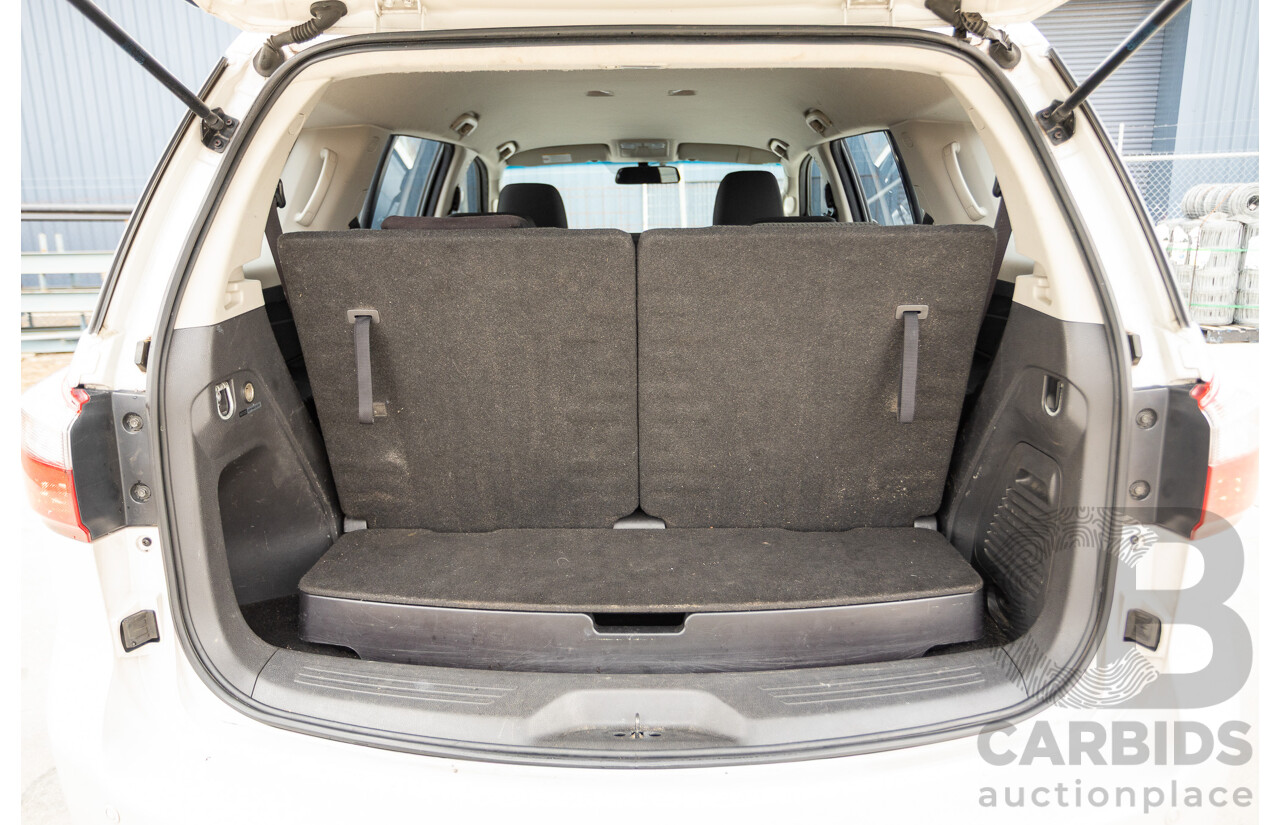 1/2014 Isuzu MU-X LS-M UC 4d Wagon White Turbo Diesel 3.0L - 7 seats