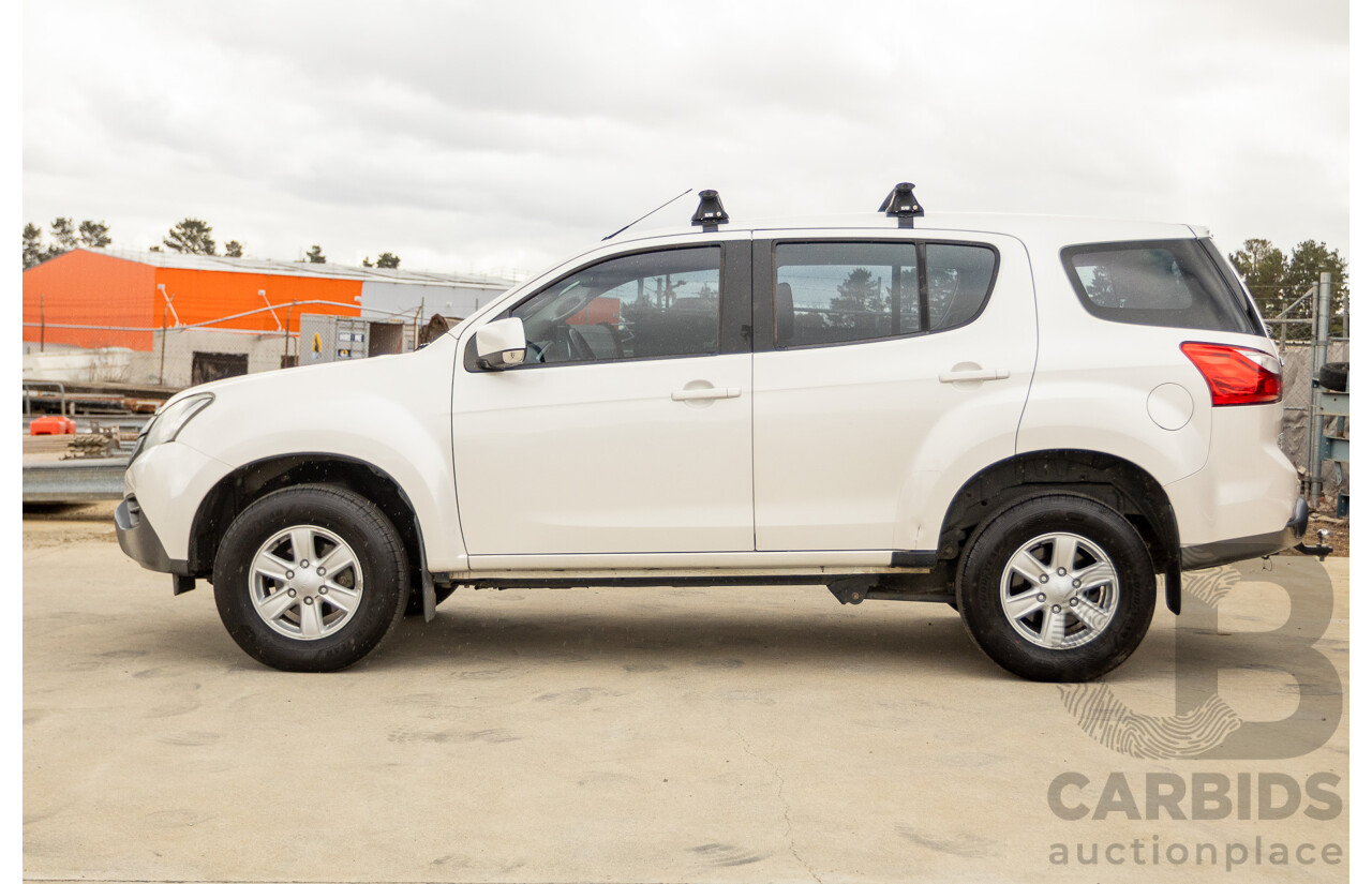 1/2014 Isuzu MU-X LS-M UC 4d Wagon White Turbo Diesel 3.0L - 7 seats