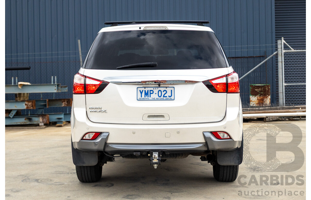 1/2014 Isuzu MU-X LS-M UC 4d Wagon White Turbo Diesel 3.0L - 7 seats