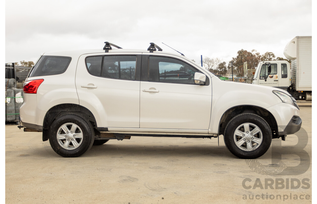 1/2014 Isuzu MU-X LS-M UC 4d Wagon White Turbo Diesel 3.0L - 7 seats