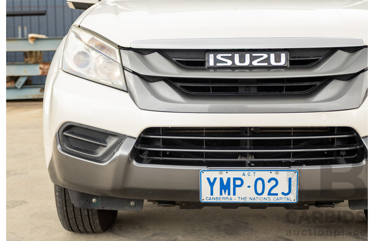1/2014 Isuzu MU-X LS-M UC 4d Wagon White Turbo Diesel 3.0L - 7 seats