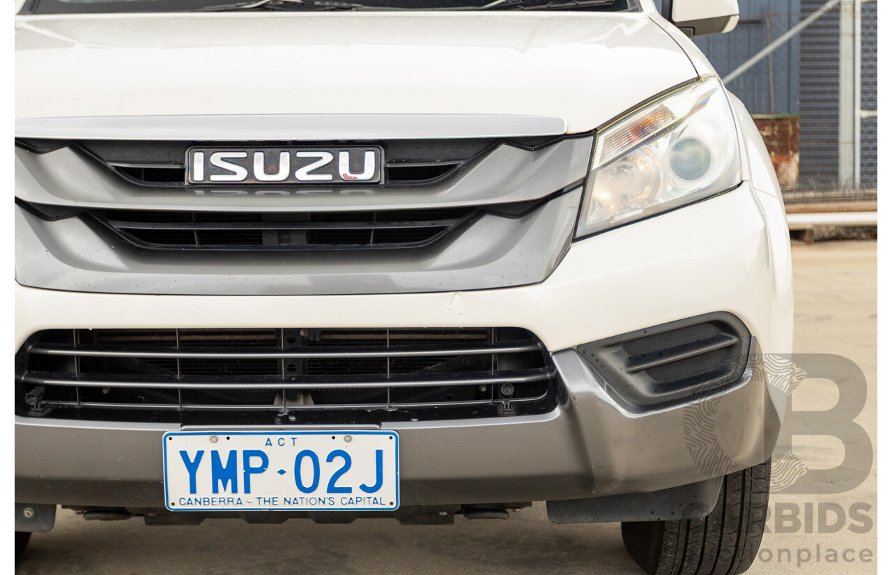 1/2014 Isuzu MU-X LS-M UC 4d Wagon White Turbo Diesel 3.0L - 7 seats