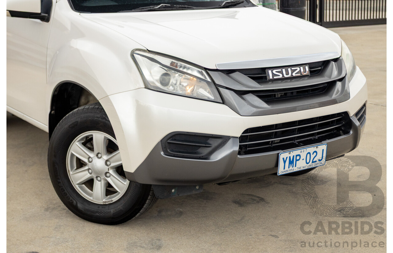 1/2014 Isuzu MU-X LS-M UC 4d Wagon White Turbo Diesel 3.0L - 7 seats