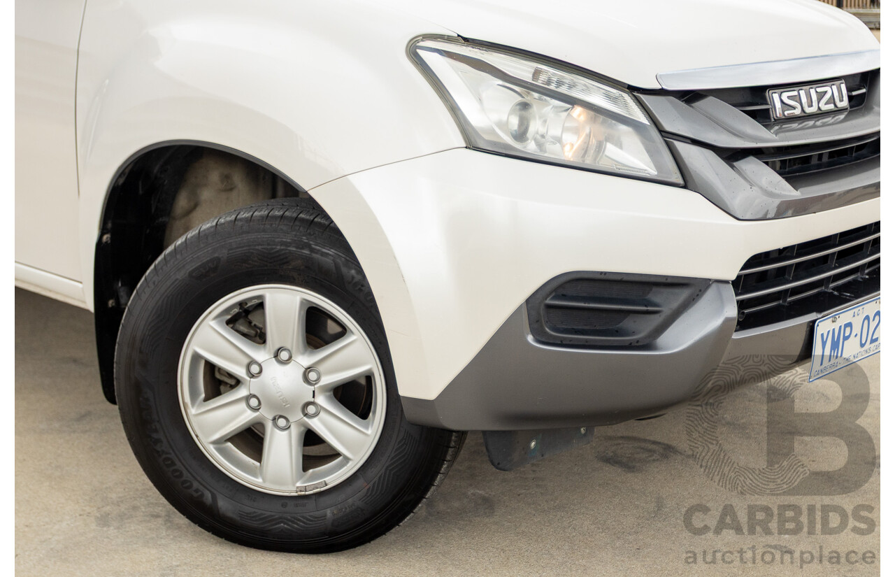 1/2014 Isuzu MU-X LS-M UC 4d Wagon White Turbo Diesel 3.0L - 7 seats