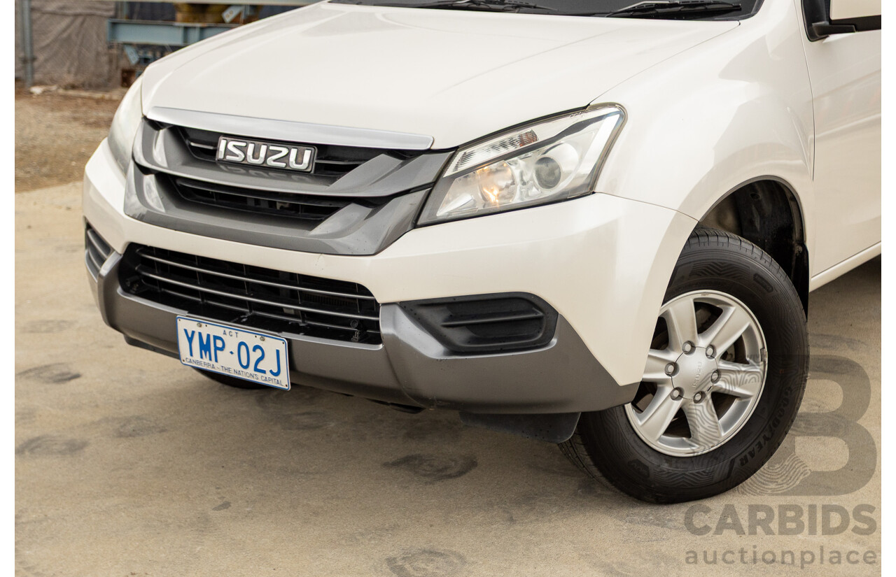 1/2014 Isuzu MU-X LS-M UC 4d Wagon White Turbo Diesel 3.0L - 7 seats