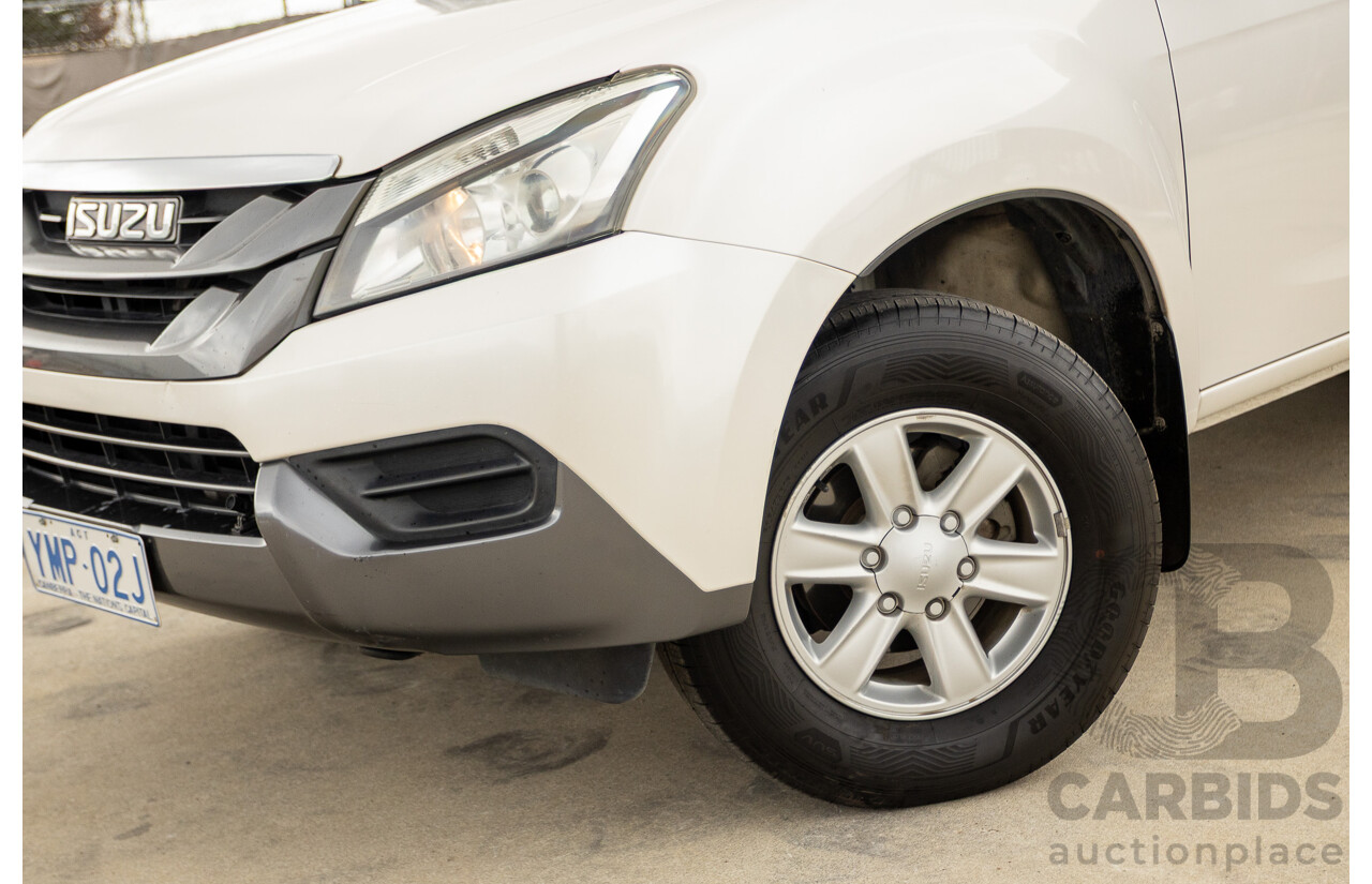 1/2014 Isuzu MU-X LS-M UC 4d Wagon White Turbo Diesel 3.0L - 7 seats