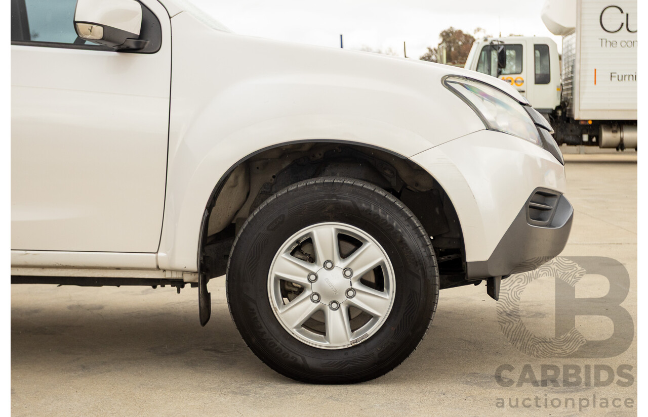 1/2014 Isuzu MU-X LS-M UC 4d Wagon White Turbo Diesel 3.0L - 7 seats